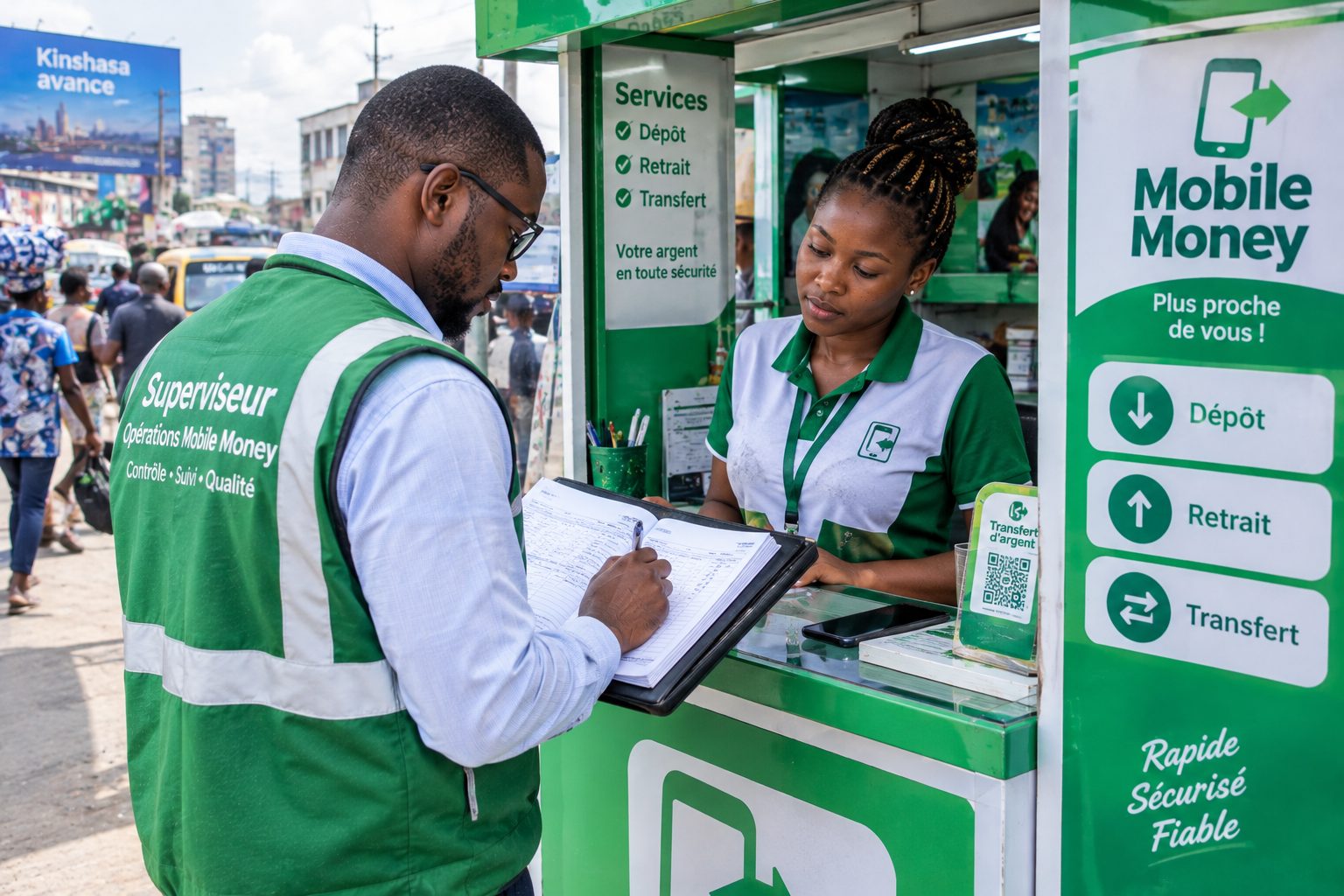 Superviseur(e) de réseau d'agents mobile money